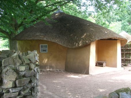 Berg en Dal : Afrika Museum, Freilichtmuseum, Gehöft aus Lesotho